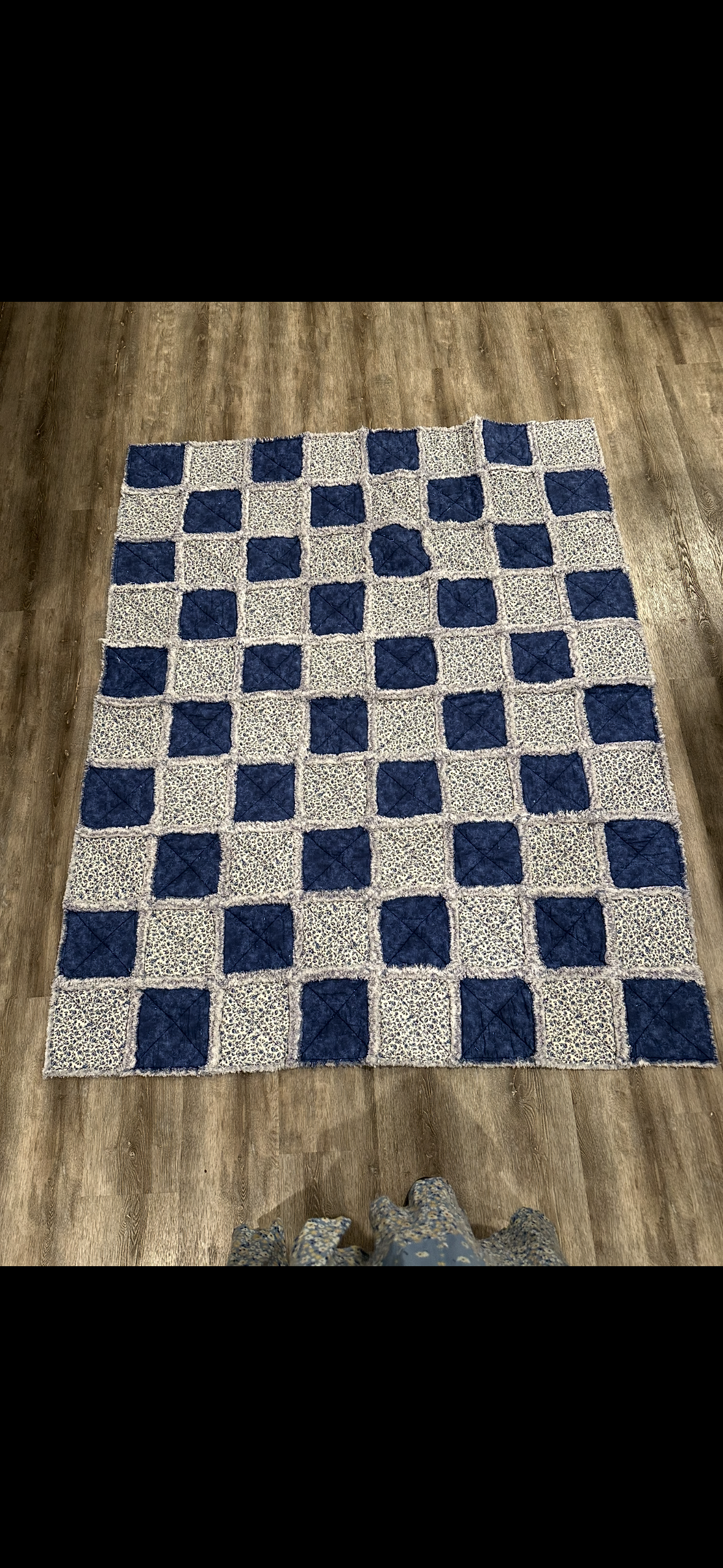 Lap Quilt Duck Race 2