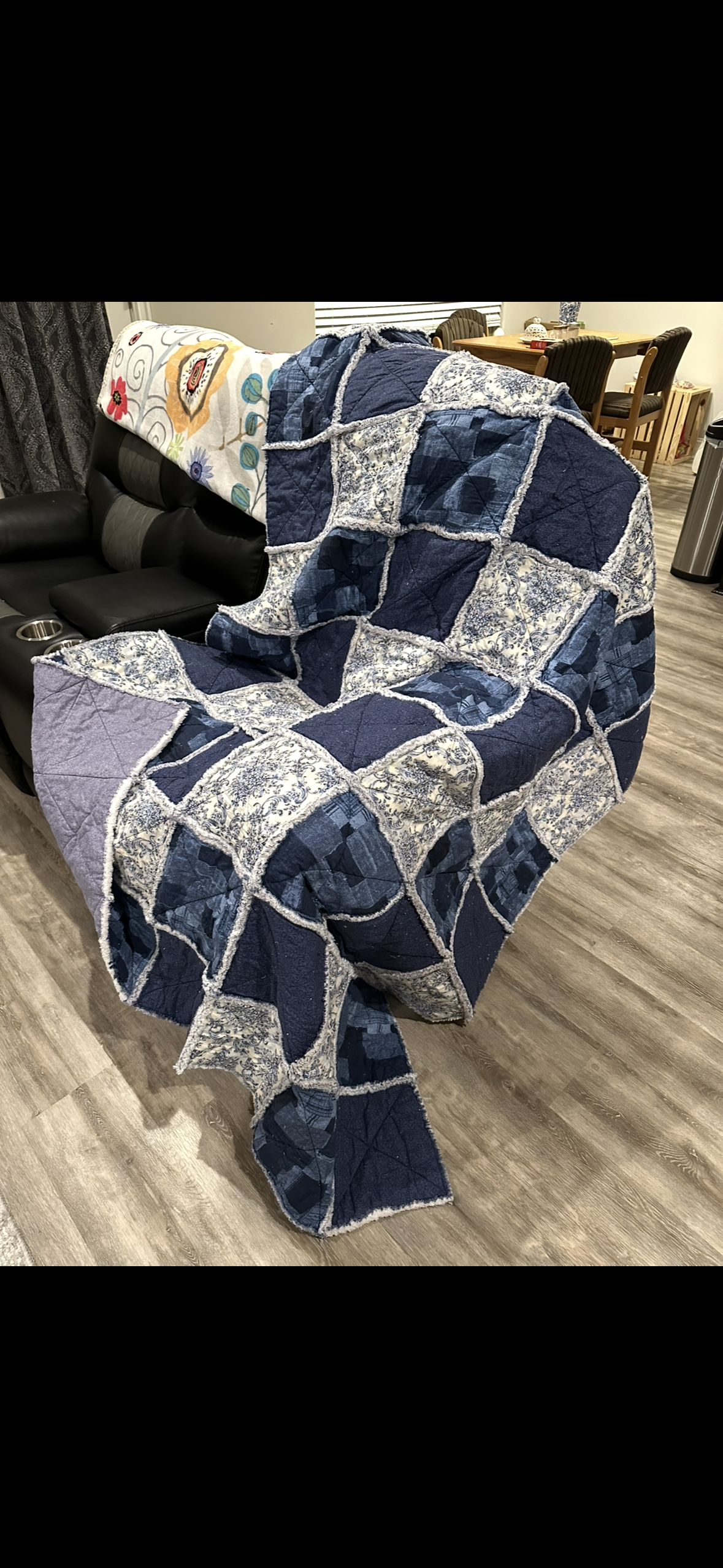 Lap Quilt Duck Race 1