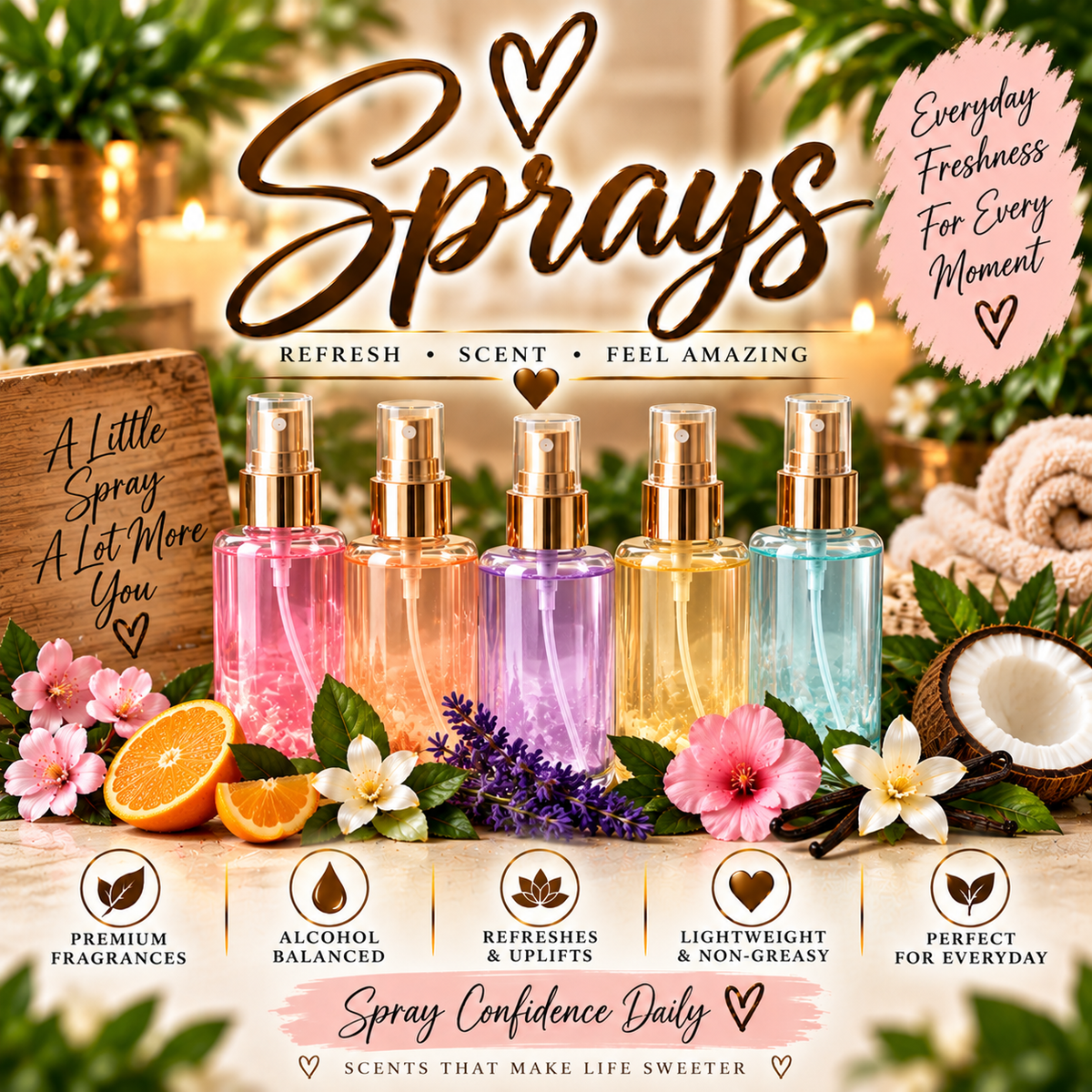 Sprays