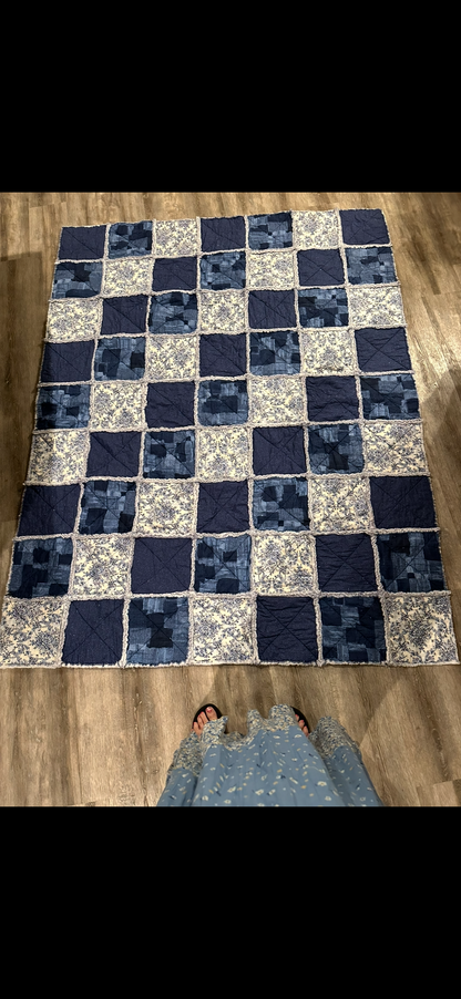 Lap Quilt Duck Race 1